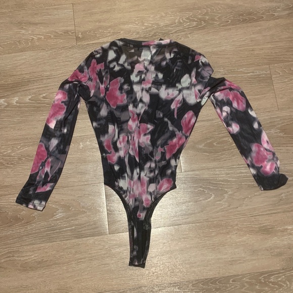 Steve Madden Azure Bodysuit in Black Multi Size S - Picture 2 of 4